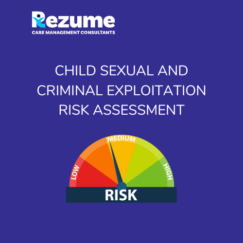 Child Sexual Exploitation Risk Assessment